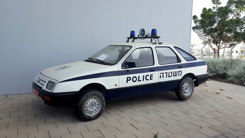 פורד סיירה משטרתית - בשירות מאמצע שנות ה-80 ועד תחילת שנות ה-90