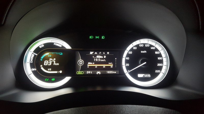 חסכונית בדלק : טווח של יותר מ-800 ק"מ בין תדלוקים וצריכת דלק של 20 ק"מ לליטר בפועל