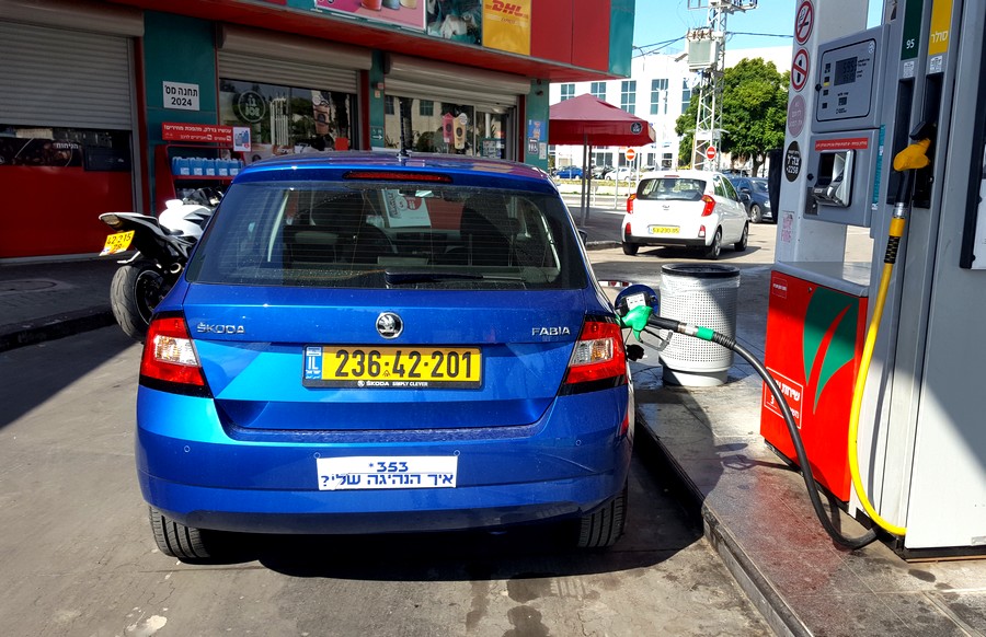 חסכונית בדלק: 13.5 ק"מ לליטר במבחן עם הרבה תנועה עירונית