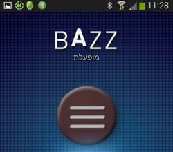 אפליקצית BAZZ